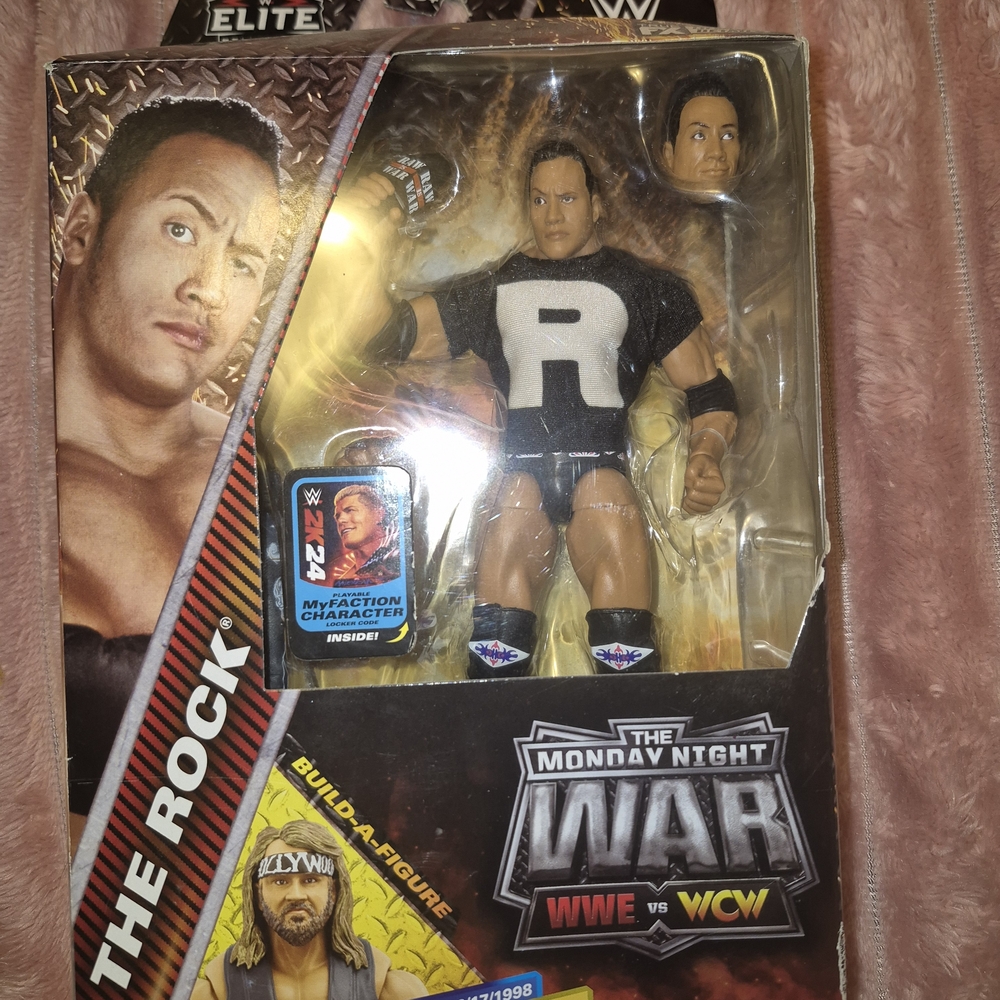 WWE The Rock Action Figure with Accessories